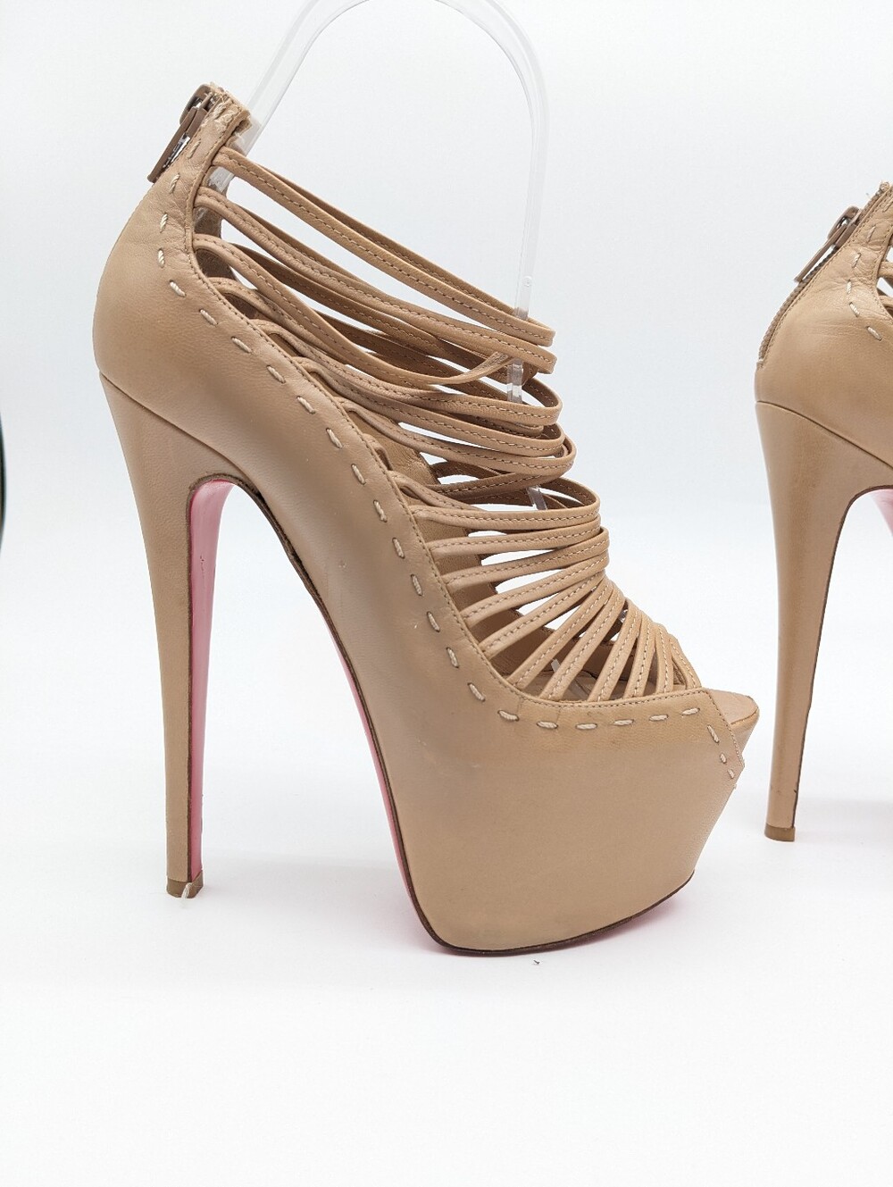 CHRISTIAN LOUBOUTIN Zoulou 160 Platform Heels 36.5 - Picture 8 of 16